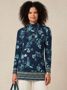 Susan Graver Weekend - Mock Neck Tunic